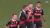 Western Sydney Wanderers Celebration GIF by wswanderersfc
