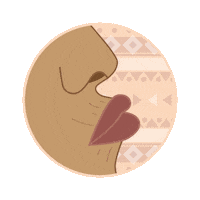 Point Lips Sticker by pipikwan pêhtâkwan
