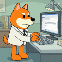 Bruce Almighty Typing GIF by BONK