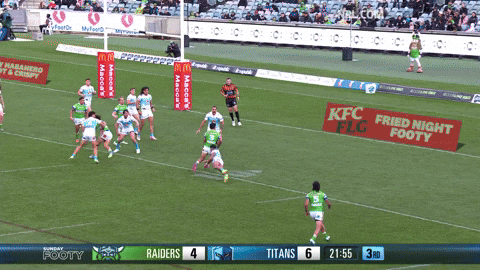 Try Nrl GIF by Canberra Raiders