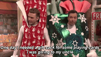 jimmy fallon christmas GIF by Saturday Night Live