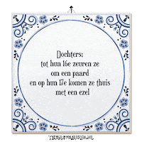 Humor Spreuk Sticker by Tegelspreuken.nl