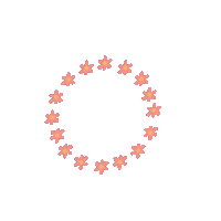 tinahasfriends flower flowers spin circle Sticker