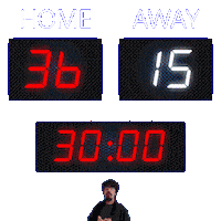 15 Away Sticker