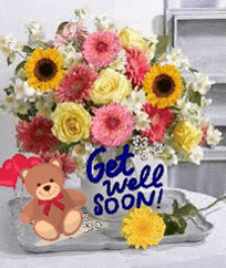 Get Well Soon Flower GIF by The SOL Foundation