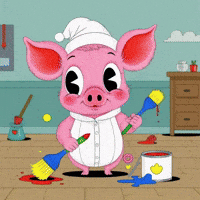 Clean Slate Art GIF by The Pigasso