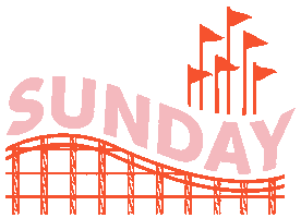 Happy Days Of The Week Sticker by Six Flags