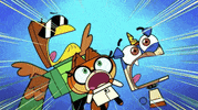 sorpresa amici GIF by Cartoon Network EMEA