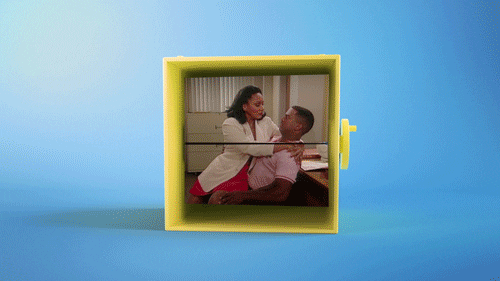 fresh prince kiss GIF by Nick At Nite