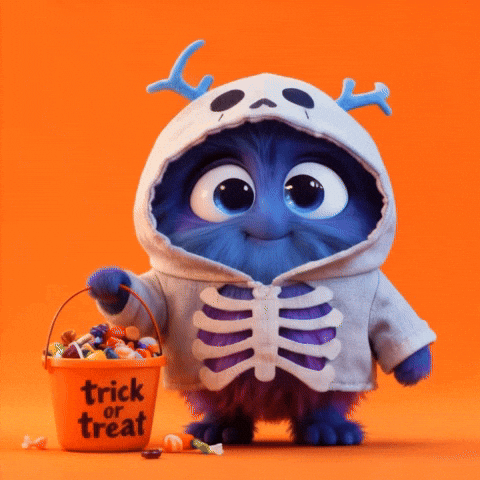 Trick Or Treat Halloween GIF by Calmlings