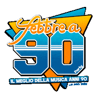 Febbrea90 Sticker by Febbre a 90 Party