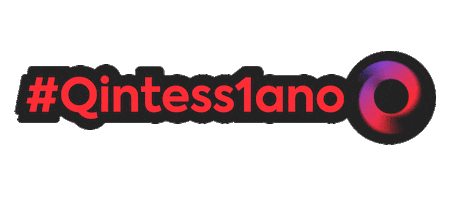 Qintess giphyupload qintess qintess1ano aniversarioqintess Sticker