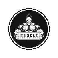 muscleproductions muscle muscleproductions Sticker