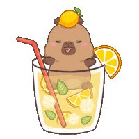 Hungry Ice Tea Sticker