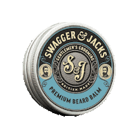 Beard Balm Sticker by Swagger & Jacks