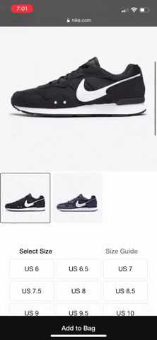 designdetails mobile ecommerce add GIF