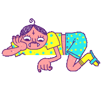 Look Arrow Sticker by ROVIN