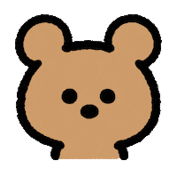 Happy Bear Sticker by なまいキッズ