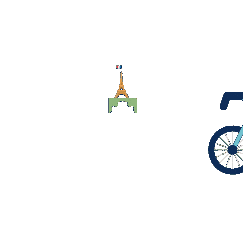 France Loop Sticker by BrainTrust Canada