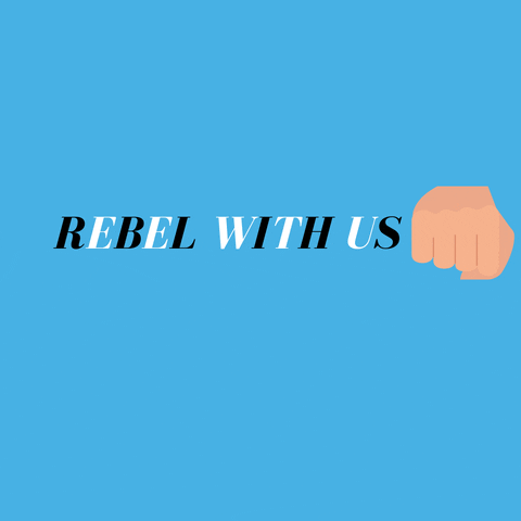RebelCoffee giphyupload fist bump rebel rebel coffee GIF