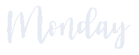 Days Of The Week Monday Sticker