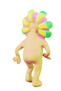 Happy 3D Sticker by somedarappa