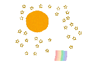 Rainbow Stars Sticker