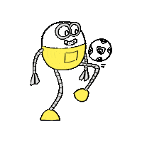 pictoescritura robot pictoescritura pycto piktoidazketa Sticker