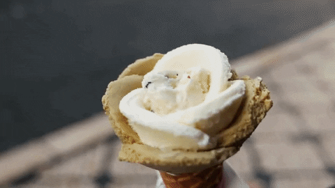 ice cream rose GIF by For 91 Days