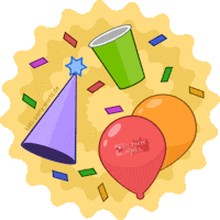 KidsPartyWorld kindergeburtstag kidspartyworld kids-party-world kinder geburtstag Sticker