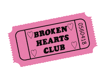 Broken Heart Love Sticker