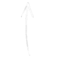 Arrow Lettersbyjulia Sticker