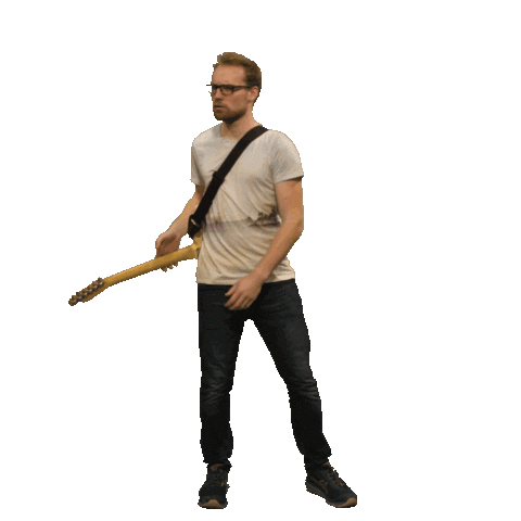 guitar Sticker by Julian Guttzeit