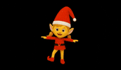Christmas Elf Dancing GIF by Verizon