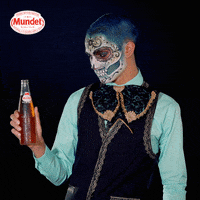 SidralMundet drink thumbs up show apple GIF