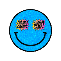 Smiley Face Smile Sticker by Champ Camp