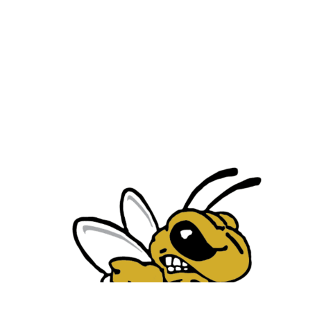 Angry Yellowjackets Sticker by West Virginia State University