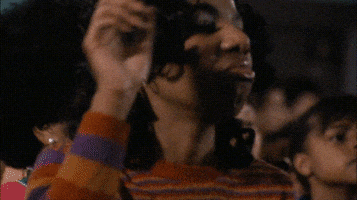 aretha franklin crowd GIF by NEON