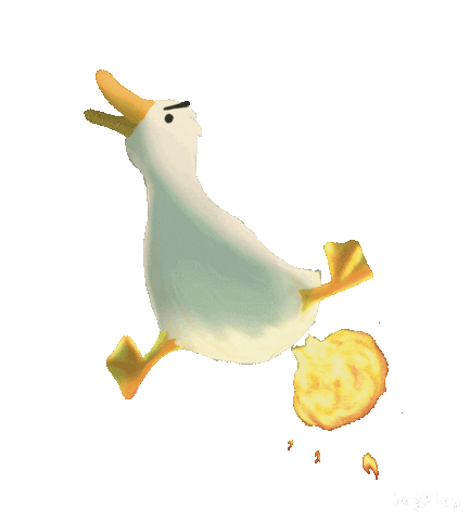 madquacks giphyupload fire fuego patos Sticker