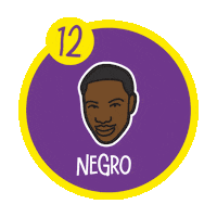 Negro Hombre Sticker by Loto Honduras