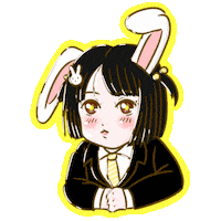 Triple A Bunny Sticker