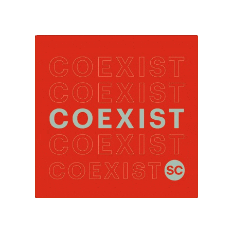 Neocon Coexist Sticker by Shaw Contract
