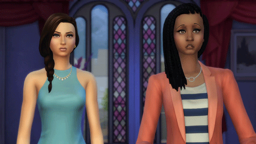 shock no GIF by The Sims