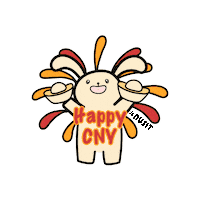 恭喜发财 Year Of The Rabbit Sticker by NUS Information Technology