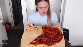 National Pizza Day GIF by Storyful