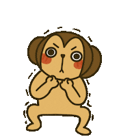 Monkey Yes Sticker