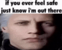 Devil May Cry Stare GIF
