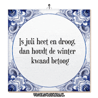 Winter Nl Sticker by Tegelspreuken.nl