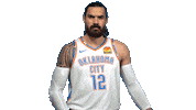 Basketball Hang Loose Sticker by OKC Thunder