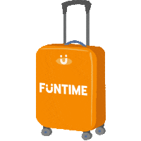 FuntimeTW travel vacation suitcase luggage Sticker